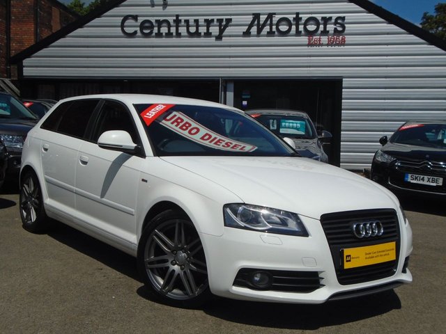 2009 59 Audi A3 2.0 TDI SPORTBACK BLACK EDITION 5d + LEATHER