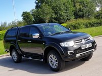 USED 2014 64 MITSUBISHI L200 2.5 DI-D 4X4 BARBARIAN LB DCB 1d 175 BHP FULL SERVICE HISTORY !! NO VAT
