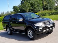 USED 2014 64 MITSUBISHI L200 2.5 DI-D 4X4 BARBARIAN LB DCB 1d 175 BHP FULL SERVICE HISTORY !! NO VAT
