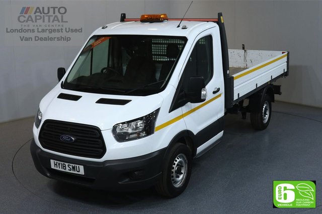 2018 18 FORD TRANSIT 2.0 350 L2 MWB 129 BHP RWD EURO 6 ENGINE TIPPER