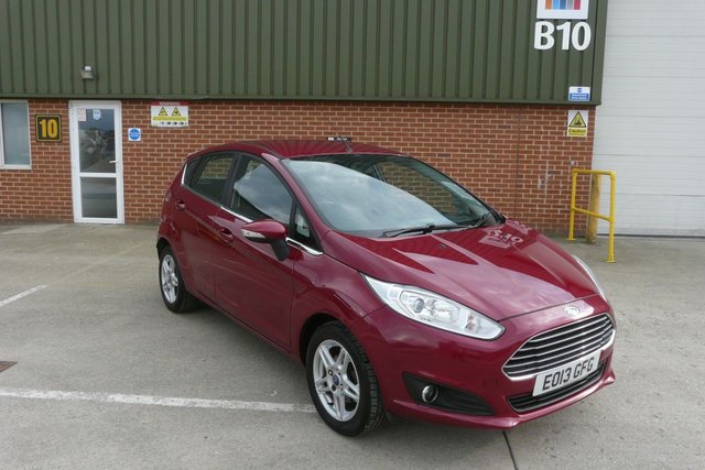 2013 13 Ford Fiesta 1.2 ZETEC 5d 81 BHP
