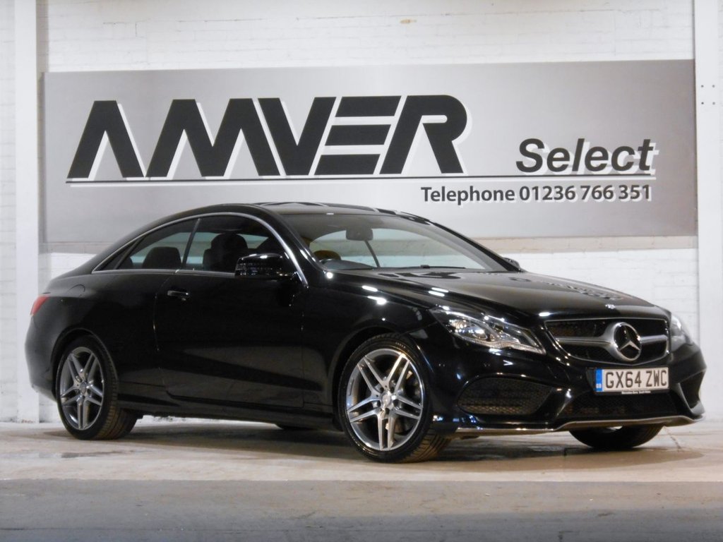 USED 2014 64 MERCEDES-BENZ E CLASS 2.1 E220 CDI AMG SPORT 2d AUTO 170 BHP FINANCE AVAILABLE WITH NO DEPOSIT