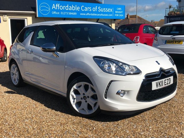 2011 11 Citroen DS3 1.6 BLACK AND WHITE EDITION PETROL