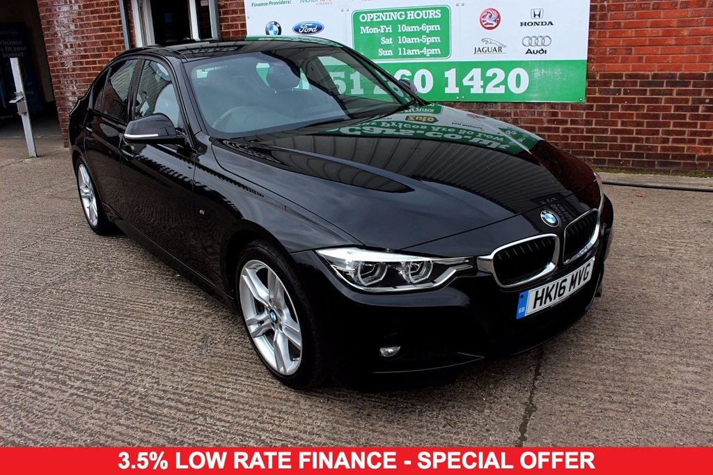 2016 16 BMW 3 SERIES 2.0 320D M SPORT 4d 188 BHP
