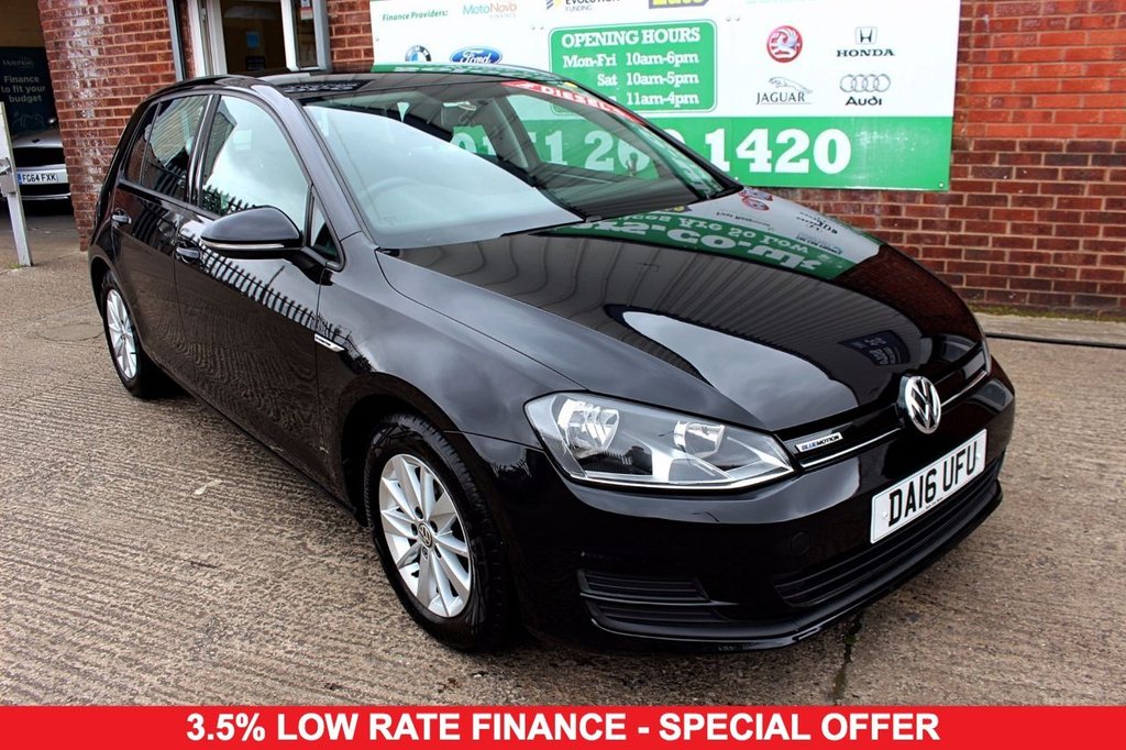 2016 16 VOLKSWAGEN GOLF 1.6 BLUEMOTION TDI 5d 108 BHP