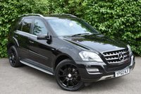USED 2010 MERCEDES-BENZ M CLASS 3.0 ML350 CDI BLUEEFFICIENCY GRAND EDITION 5d AUTO 231 BHP STUNNING LOOKS GLOSS BLACK ALLOYS
