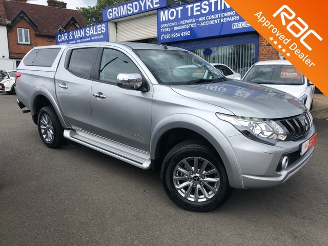 2018 18 Mitsubishi L200 2.4 DI-D 4WD WARRIOR DCB 1d AUTO 178 BHP