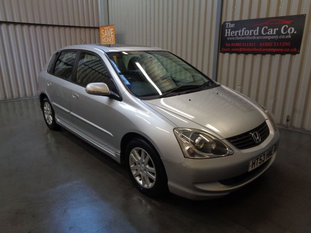 2004 53 Honda Civic 1.6 EXECUTIVE I-VTEC 5d 110 BHP