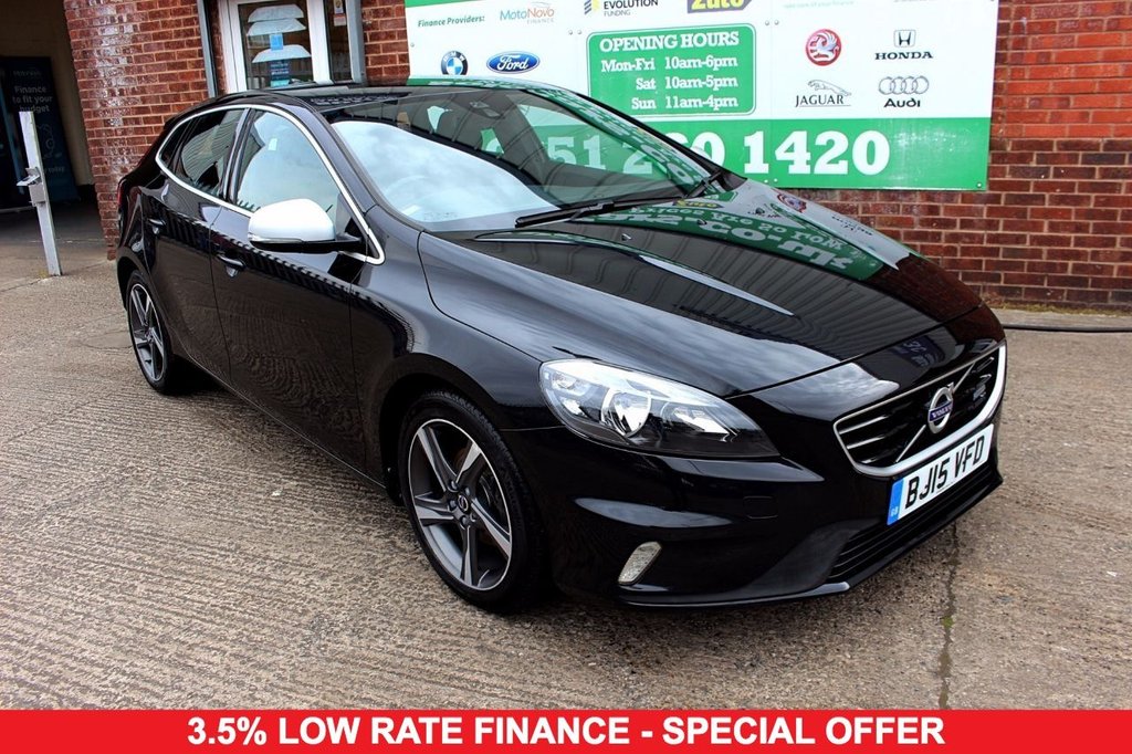 2015 15 VOLVO V40 1.6 D2 R-DESIGN 5d 113 BHP