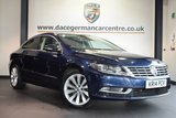 USED 2014 14 VOLKSWAGEN CC 2.0 GT TDI BLUEMOTION TECHNOLOGY DSG 4DR AUTO 175 BHP full service history * NO ADMIN FEES * FINISHED IN STUNNING BLUE WITH FULL BLACK LEATHER INTERIOR + FULL SERVICE HISTORY + SATELLITE NAVIGATION + BLUETOOTH + DAB + HEATED SEATS + CRUISE CONTROL + HEATED MIRRORS + PARKING SENSORS + 18" ALLOY WHEELS
