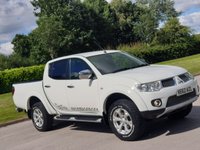 USED 2012 62 MITSUBISHI L200 2.5 DI-D 4X4 BARBARIAN LB DCB 1d 175 BHP 1 COMPANY OWNER FROM BRAND NEW !!