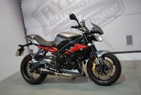 USED 2015 65 TRIUMPH STREET TRIPLE 675 R ABS WITH SCORPION CARBON RACE EXHAUST