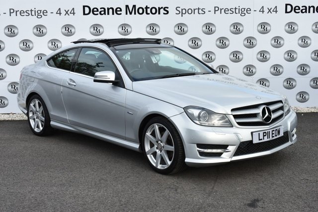 2011 11 Mercedes-Benz C Class 2.1 C250 CDI BLUEEFFICIENCY AMG SPORT 2d 204 BHP PANROOF
