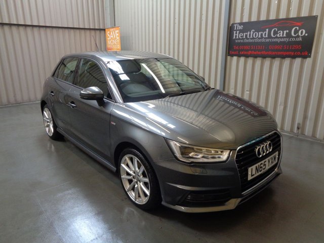 2015 65 Audi A1 1.4 SPORTBACK TFSI S LINE 5d 123 BHP