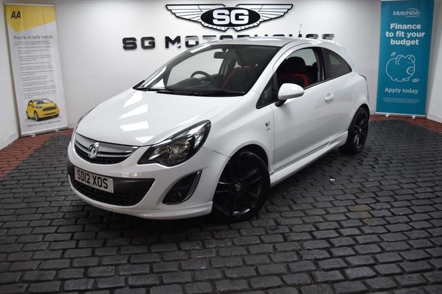 2012 12 Vauxhall Corsa 1.4 i 16v SRi 3dr (a/c)