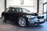 USED 2017 17 BMW 5 SERIES 2.0 520D M SPORT 4DR AUTO 188 BHP full bmw service history * NO ADMIN FEES * FINISHED IN STUNNING SAPPHIRE METALLIC BLACK WITH FULL LEATHER INTERIOR + FULL BMW SERVICE HISTORY + SATELLITE NAVIGATION + BLUETOOTH + HEATED SEATS + DAB RADIO + ACTIVE GUARD + LED FOG LIGHTS + CRUISE CONTROL + PARKING SENSORS + 18" ALLOY WHEELS