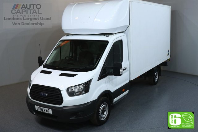 2018 18 FORD TRANSIT 2.0 350 L4 EXTRA LWB 129 BHP EURO 6 ENGINE LUTON