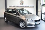 USED 2016 65 BMW 2 Series GRAN TOURER 1.5 216D SE GRAN TOURER 5DR AUTO 114 BHP full service history + 7 seats * NO ADMIN FEES * FINISHED IN STUNNING PLATINUM METALLIC SILVER WITH ANTHRACITE UPHOLSTERY + FULL SERVICE HISTORY + SATELLITE NAVIGATION + BLUETOOTH + DAB RADIO + CRUISE CONTROL + LIGHT PACKAGE + LUMBAR SUPPORT + RAIN SENSORS + PARKING SENSORS + 16" ALLOY WHEELS