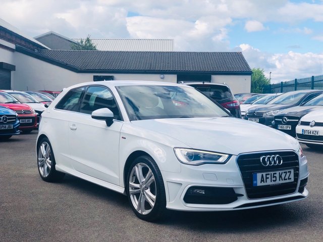 2015 15 Audi A3 1.4 TFSI S LINE 3d 148 BHP