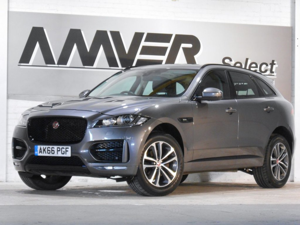 USED 2016 66 JAGUAR F-PACE 2.0 R-SPORT AWD 5d AUTO 178 BHP FINANCE AVAILABLE WITH NO DEPOSIT