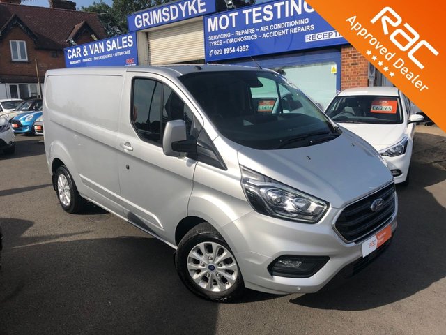 2018 68 Ford Transit Custom 2.0 300 LIMITED P/V L1 H1 1d 129 BHP
