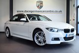 USED 2017 17 BMW 3 SERIES 2.0 330E M SPORT 4DR AUTO 181 BHP full service history * NO ADMIN FEES * FINISHED IN STUNNING ALPINE WHITE WITH FULL LEATHER INTERIOR + FULL SERVICE HISTORY + SATELLITE NAVIGATION + BLUETOOTH + DAB RADIO + LED HEADLIGHTS + LIGHT PACKAGE + RAIN SENSORS + PARKING SENSORS + 18" ALLOY WHEELS