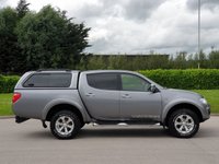 USED 2013 63 MITSUBISHI L200 2.5 DI-D 4X4 WARRIOR LB DCB 1d 175 BHP ** NO VAT ** FULL LEATHER + CANOPY
