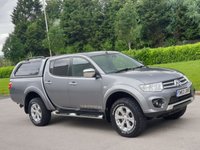 USED 2013 63 MITSUBISHI L200 2.5 DI-D 4X4 WARRIOR LB DCB 1d 175 BHP ** NO VAT ** FULL LEATHER + CANOPY