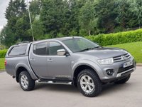 USED 2013 63 MITSUBISHI L200 2.5 DI-D 4X4 WARRIOR LB DCB 1d 175 BHP ** NO VAT ** FULL LEATHER + CANOPY