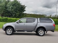 USED 2013 63 MITSUBISHI L200 2.5 DI-D 4X4 WARRIOR LB DCB 1d 175 BHP ** NO VAT ** FULL LEATHER + CANOPY