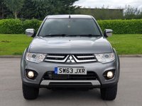 USED 2013 63 MITSUBISHI L200 2.5 DI-D 4X4 WARRIOR LB DCB 1d 175 BHP ** NO VAT ** FULL LEATHER + CANOPY