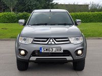USED 2013 63 MITSUBISHI L200 2.5 DI-D 4X4 WARRIOR LB DCB 1d 175 BHP ** NO VAT ** FULL LEATHER + CANOPY