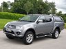 USED 2013 63 MITSUBISHI L200 2.5 DI-D 4X4 WARRIOR LB DCB 1d 175 BHP ** NO VAT ** FULL LEATHER + CANOPY