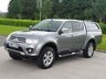 USED 2013 63 MITSUBISHI L200 2.5 DI-D 4X4 WARRIOR LB DCB 1d 175 BHP ** NO VAT ** FULL LEATHER + CANOPY
