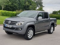 USED 2015 15 VOLKSWAGEN AMAROK 2.0 DC TDI HIGHLINE 4MOTION 1d AUTO 180 BHP FULL LEATHER + FULL SERVICE HISTORY