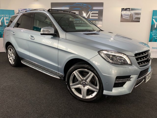 2014 64 Mercedes-Benz M Class 3.0 ML350 BLUETEC AMG LINE PREMIUM 5d AUTO 258 BHP