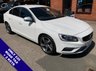 USED 2015 15 VOLVO S60 2.0 D4 R-DESIGN LUX NAV 4DOOR 188 BHP DAB : Sat Nav : USB & AUX Sockets : Auto Headlights : Car Hotspot / WiFi Cruise Control / Speed Limiter : Bluetooth : Climate Control / Air Conditioning R-Design Steering Wheel : Heated Front Seats : Contrasting Black Leather Upholstery Hands Free Voice Control : Rear Privacy Glass : Front & Rear Parking Sensors 18" Alloy Wheels : 2 Keys : Comprehensive Service History