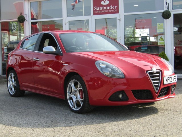 2012 12 Alfa Romeo Giulietta 1.4 MULTIAIR VELOCE TB 5d 170 BHP