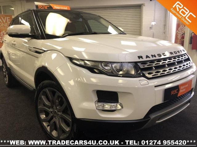 2011 Land Rover Range Rover Evoque SD4 PRESTIGE LUX PACK AUTO 5 DR WHITE