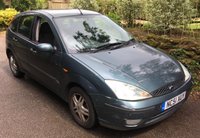 USED 2002 51 FORD FOCUS 1.6 ZETEC 5d 99 BHP LONG MOT PART EXCHANGE TO CLEAR JUST IN AS A PART EXCHANGE  ,,VERY WELL LOOKED AFTER ,PART EXCHANGE TO CLEAR''