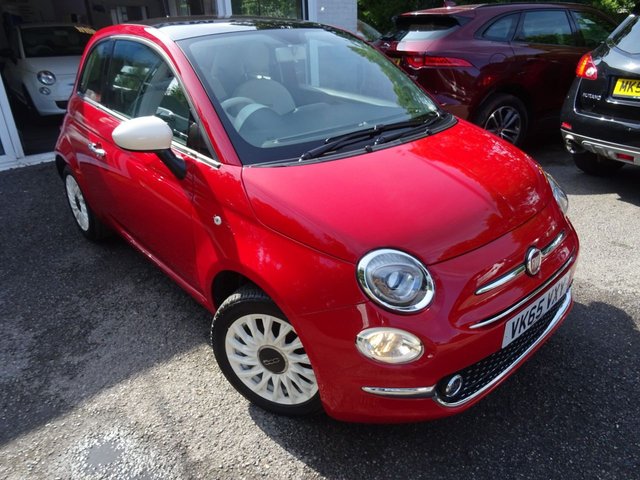 2015 65 Fiat 500 1.2 LOUNGE 3d 69 BHP NEW SHAPE