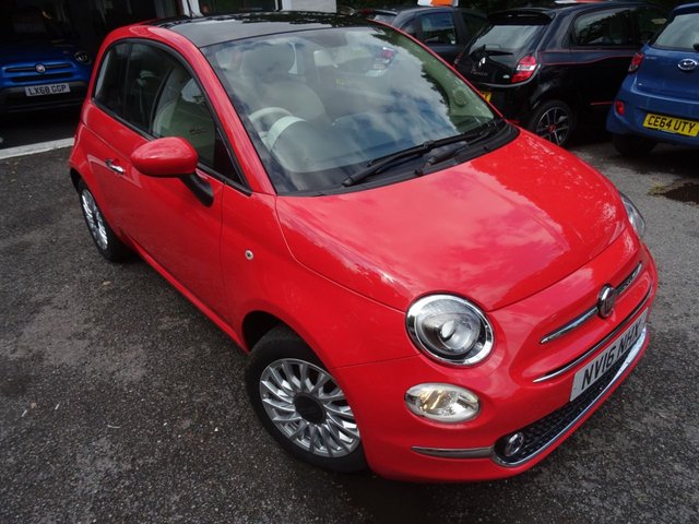 2016 16 Fiat 500 1.2 LOUNGE 3d 69 BHP NEW SHAPE