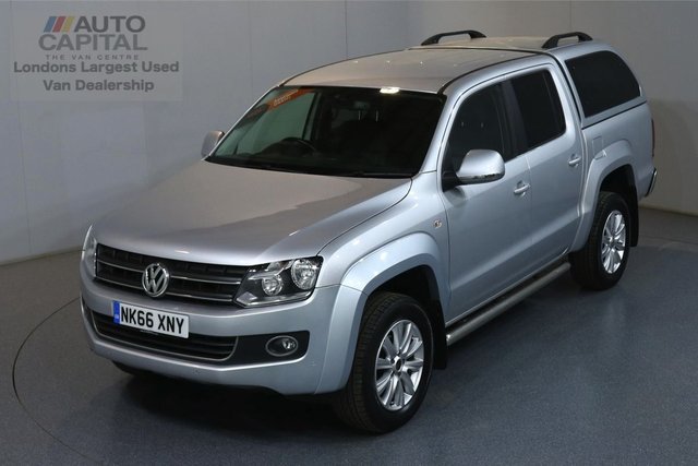 2016 66 VOLKSWAGEN AMAROK 2.0 DC TDI HIGHLINE 4MOTION AUTO 180 BHP AIR CON SAT NAV LEATHER SEATS