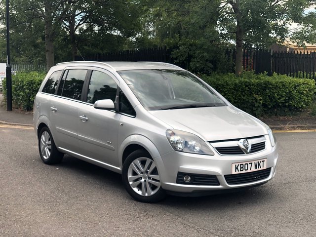 2007 07 Vauxhall Zafira 1.8L DESIGN 16V 5d 139 BHP