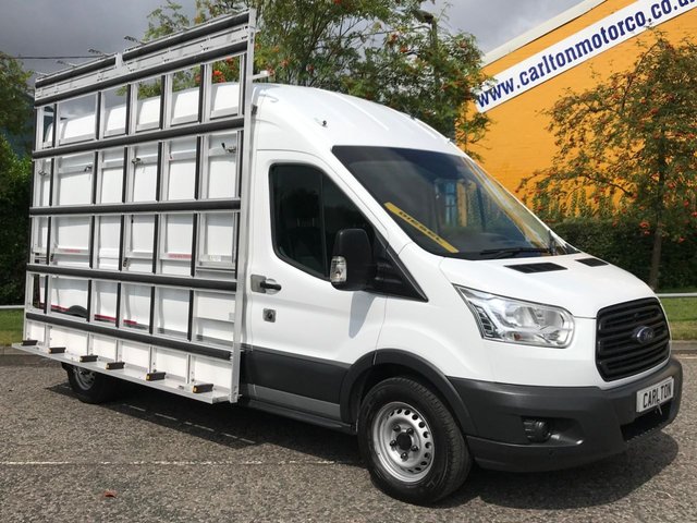 2015 15 Ford Transit 350 TDCi 125 L3 H3 [ GLAZIER FRAIL / GLASS RACK ] LWB HIGH ROOF VAN
