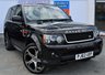 USED 2012 62 LAND ROVER RANGE ROVER SPORT 3.0 SDV6 HSE RED EDITION Stunning 5d Family SUV AUTO with Overland 22inch Alloys and Incredible Low Mileage STUNNING IN SANTORINI BLACK WITH OVERFINCH ALLOYS