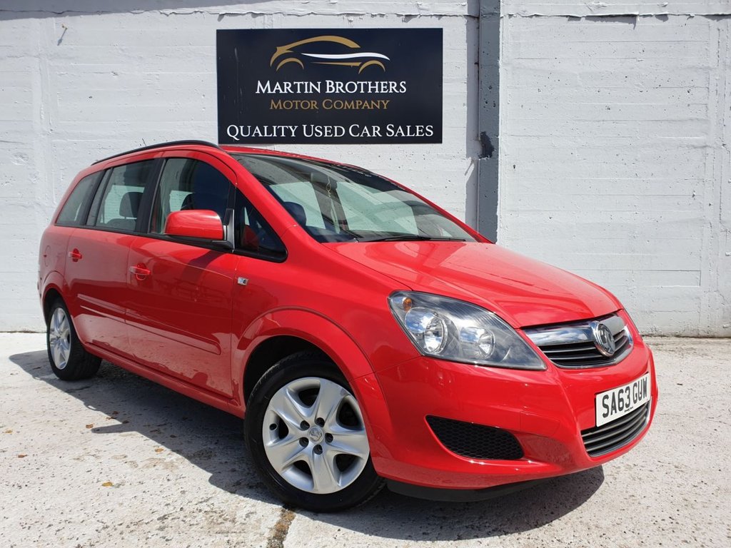 View our VAUXHALL ZAFIRA