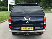 USED 2010 10 MITSUBISHI L200 2.5 DI-D 4X4 BARBARIAN LB DCB 1d 175 BHP ** NO VAT ** NO VAT ** CANOPY+2KEYS