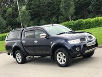 USED 2010 10 MITSUBISHI L200 2.5 DI-D 4X4 BARBARIAN LB DCB 1d 175 BHP ** NO VAT ** NO VAT ** CANOPY+2KEYS