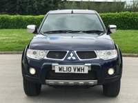 USED 2010 10 MITSUBISHI L200 2.5 DI-D 4X4 BARBARIAN LB DCB 1d 175 BHP ** NO VAT ** NO VAT ** CANOPY+2KEYS